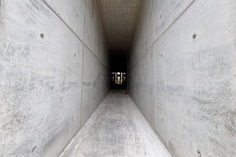 Betonergebnis Tunnelschacht