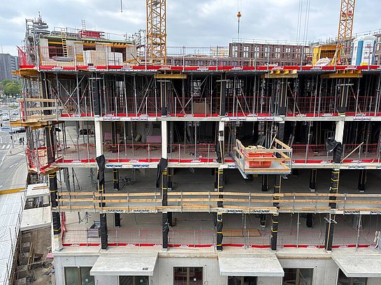 Deckenschalung von RINGER - Wohnbauprojekt in Wien