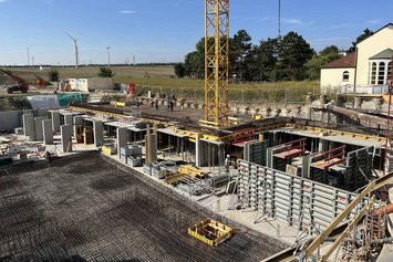 AluDEK Deckenschalung und Master PRO Wandschalung bei Wohnhausanlage Wien Klederingerstraße