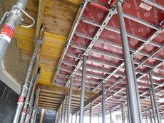 Deckenschalung Ausgleich Restflächen