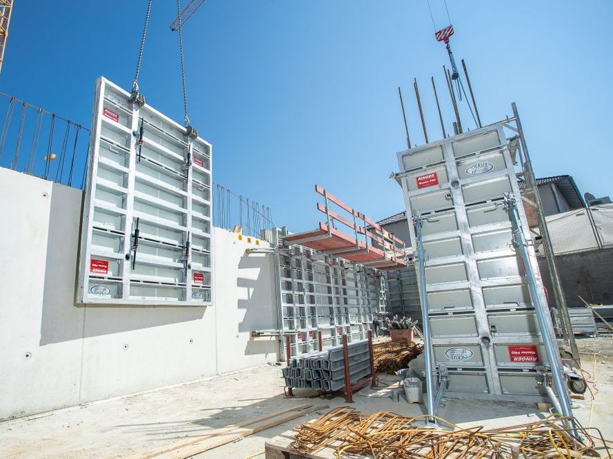 wandschalungen und zubehör für wohnanlage von ringer gmbh 