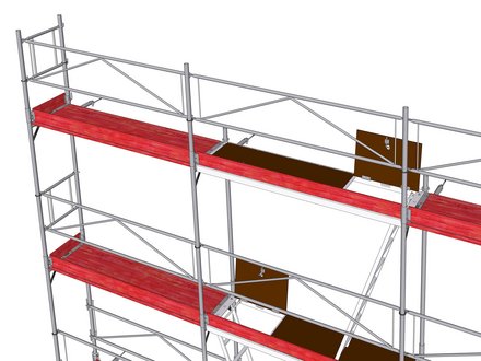 Varnost na odru Dvojna ograja, inovativen zatič, podnice in dostopi so ključni elementi za varnost na odru