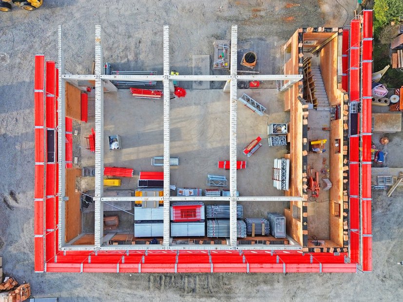 RINGER Double Railing Scaffolding