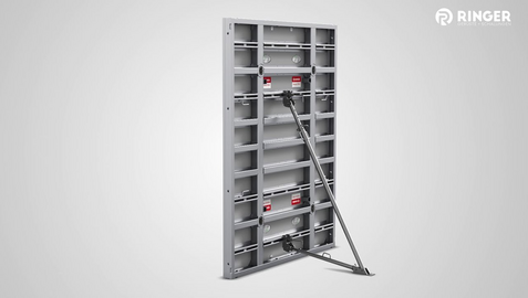 RINGER Master PRO - die einseitig bedienbare Schalung