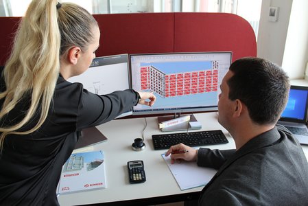 RINGER Experten planen Schalung am PC