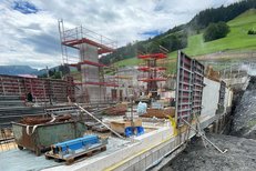 RINGER double railing scaffolding Kieserlbahn