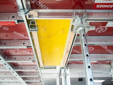 Restflächen vom Deckentisch - Deckenschalung von RINGER