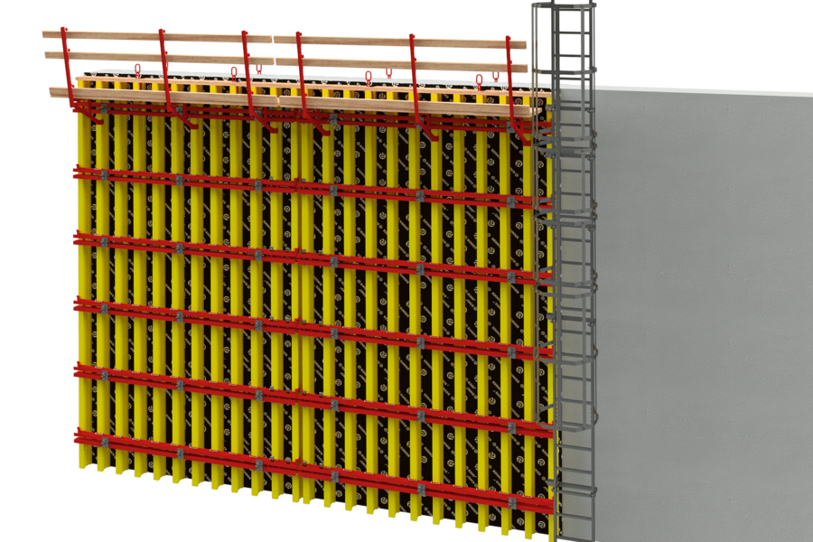 Flexible großflächige Schalung mit FormKIT von RINGER