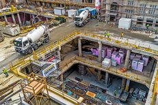 Baustelle MedUni Campus Mariannengasse