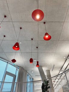 Quadratisches Fugenbild mit AluDEK