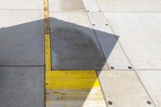 Ausgleich mit Schalungsplatten