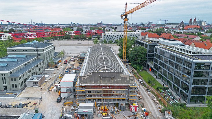 Tonnenhalle Kreativpark - RINGER Schalung