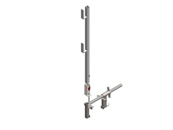 mounting brackets guardrail post