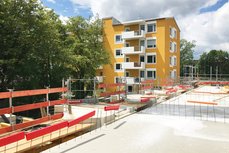 RINGER Seitenschutzgitter bei Wohnbau München