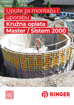 Upute za montažu i uporabu Kružna oplata