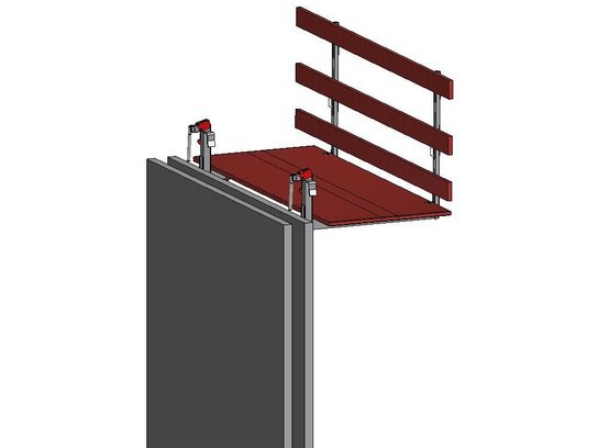 concreting platform