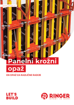Brošura Panelni krožni opaž