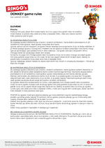 RINGER KIDS Donkey card game rules