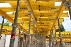 H20 beams Flex slab formwork