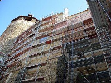 doppelgeländer gerüst modulgerüst von ringer gmbh 