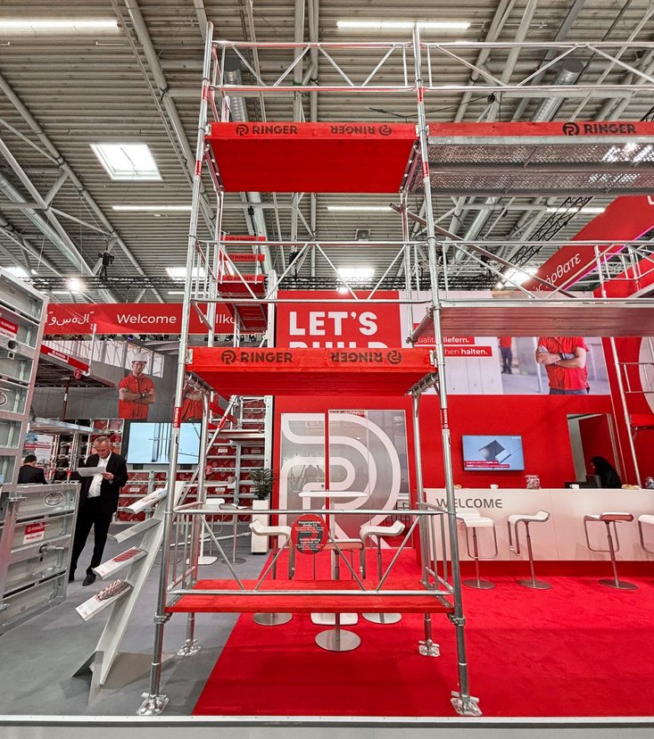 Doppelgeländer Strebe GO - 20 % gewichtsoptimiert