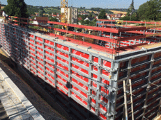 gerüst kloster furth deutschland von RINGER Gerüste und Schalungen