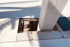 DEKplus slab formwork levelling with AluDEK support rail