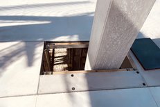 DEKplus slab formwork levelling with AluDEK support rail