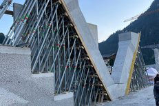 RINGER props and lift supports formwork Kieserlbahn