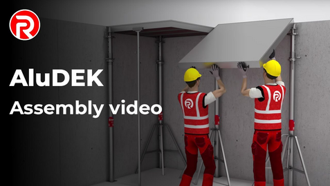 The extra-light slab formwork system AluDEK