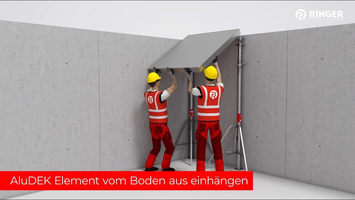 Die extraleichte Deckenschalung AluDEK