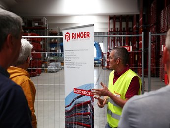 Firmenführung durch die Produktion