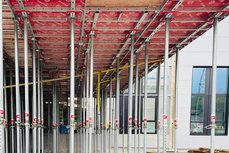 DEKplus Deckentisch mit Deckenstützen