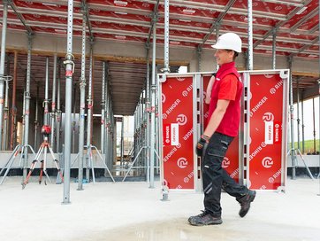 deckenschalen aus aluminium von ringer gerüste und schalungen