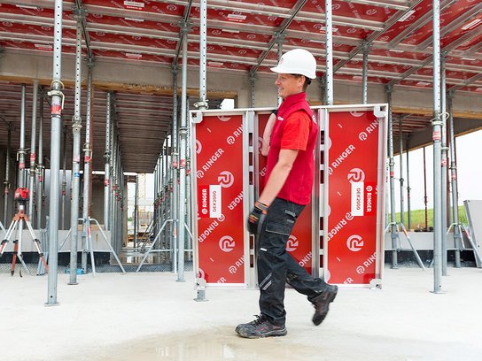 deckenschalen aus aluminium von ringer gerüste und schalungen