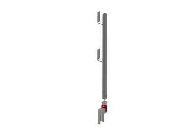 screw shoe for guardrail 