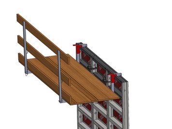 Concreting platform L 