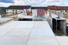 AluDEK Deckenschalung von oben