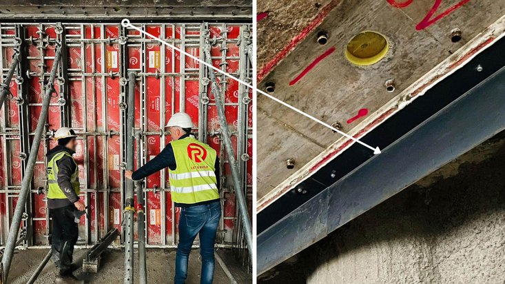 RINGER Alu Master Wandschalung bei MedUni Campus