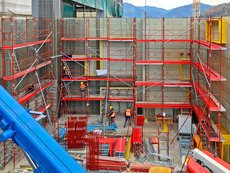 RINGER Doppelgeländer Gerüst