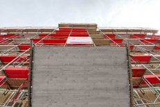 RINGER double railing scaffolding with protection scaffolding