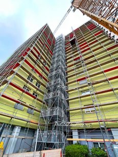 Modular scaffolding - scaffolding tower