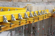 Guardrail clamps Flex slab formwork