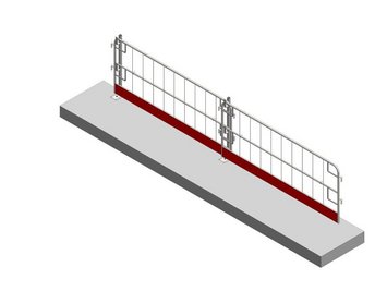 Gelaendersteher Gelaenderschuh