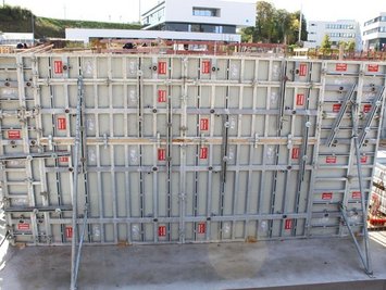 Formwork tie pattern