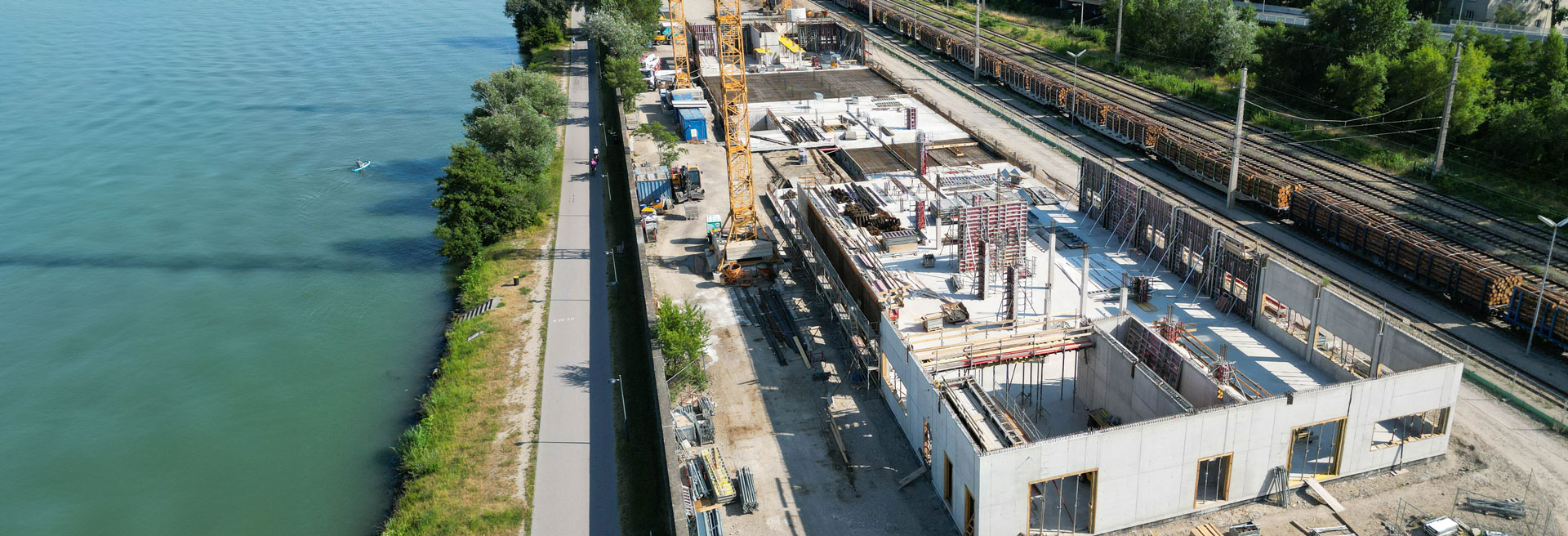 Stahl Master Wandschalung bei ÖBB Warenversorgung