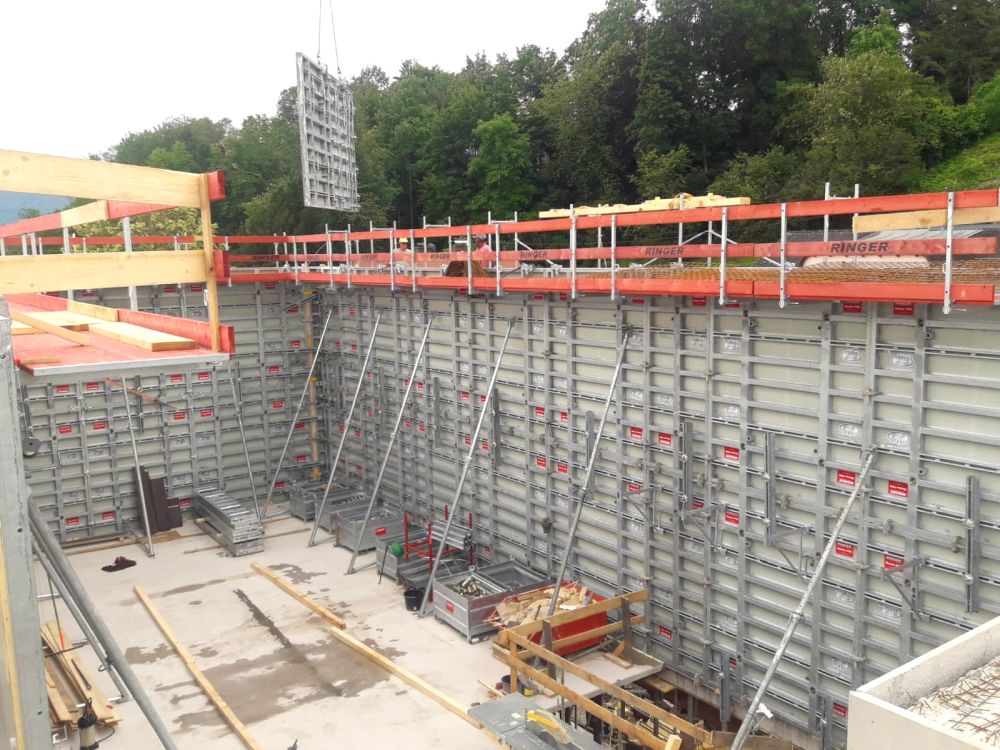 neuapostolische kirche vollbetonbauweise ringer gerüste und schalungen 