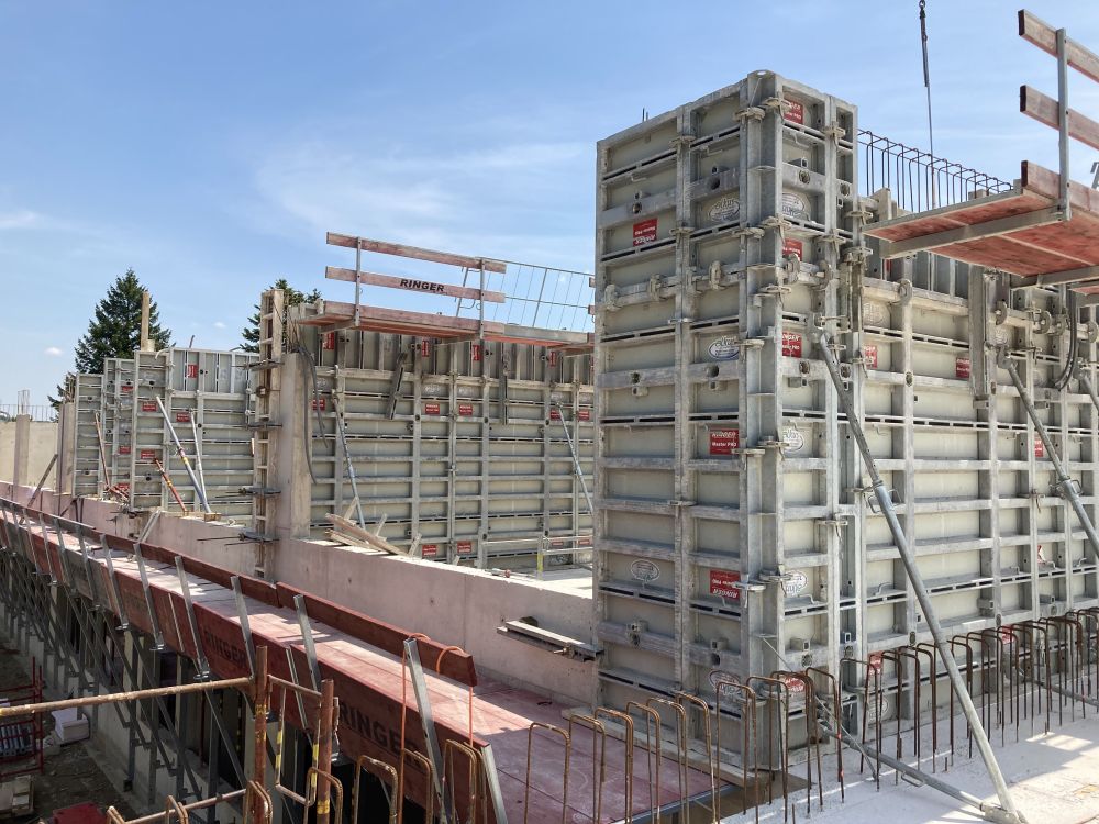 bauprojekt schule in frankenburg von ringer gmbh gerüste und schalungen 